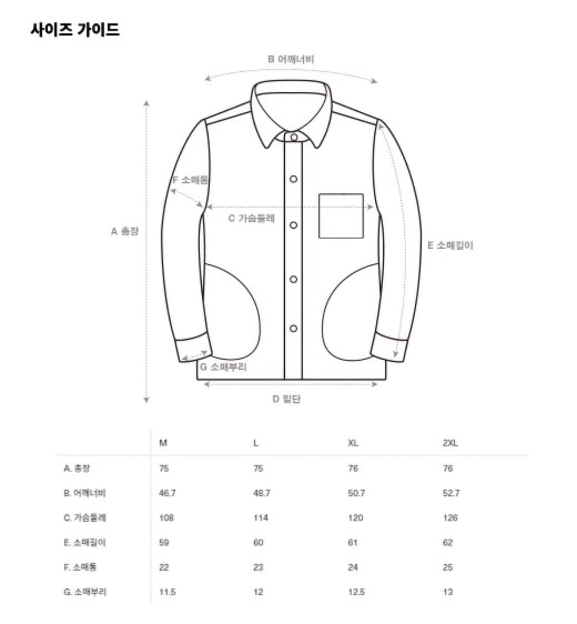 라이즈앤빌로우/ 트윌 메카닉 셔츠 자켓, 포레스트 그린, XL 상품이미지8