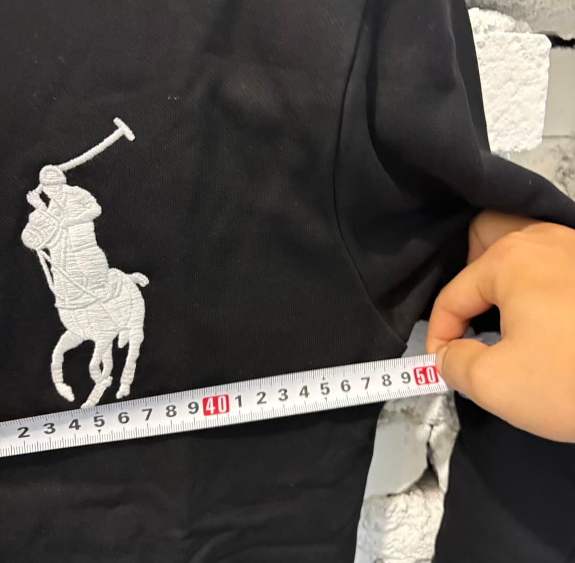 폴로 빅포니3 블랙 후드집업 판매합니다 상품이미지6