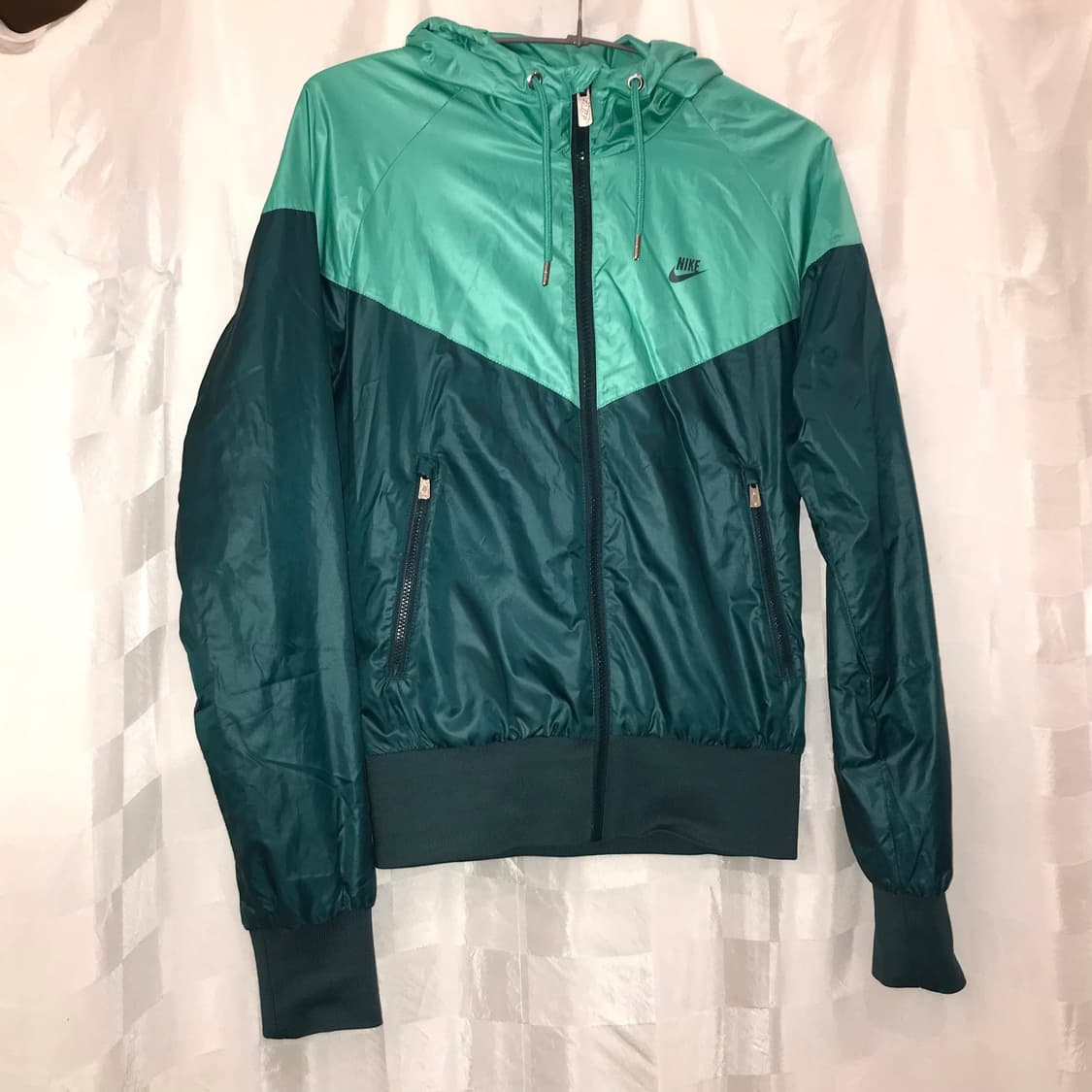 NIKE 나이키 민트 그린 크롭 바람막이 상품이미지2