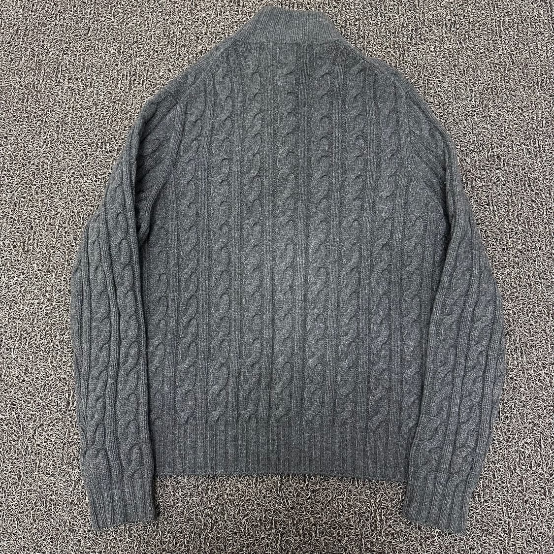 POLO 폴로 랄프로렌 꽈배기 케이블 램스울 니트 L 상품이미지5