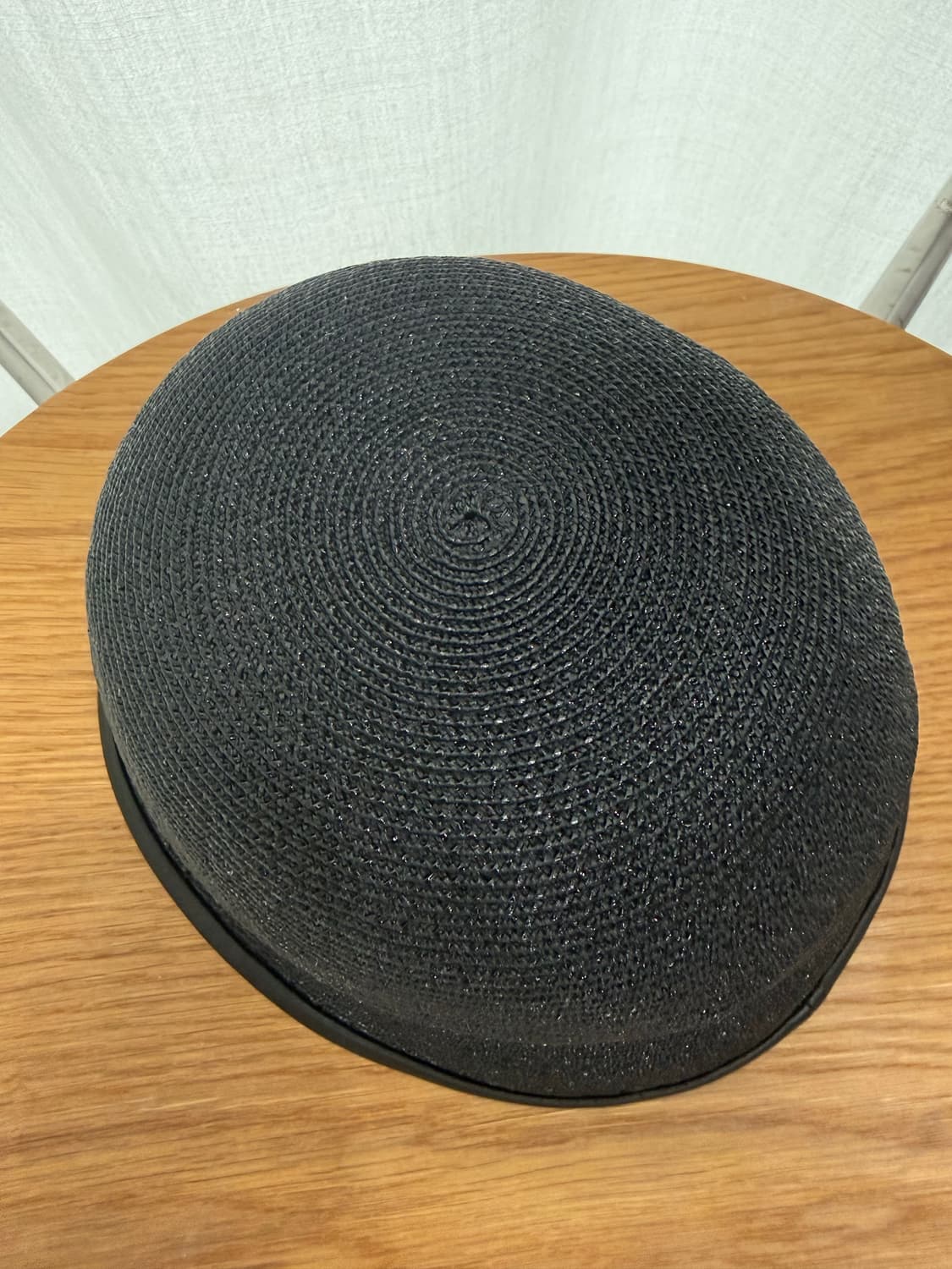 키지마 타카유키 글로시 블레이드 세일러 햇 블랙 상품이미지4