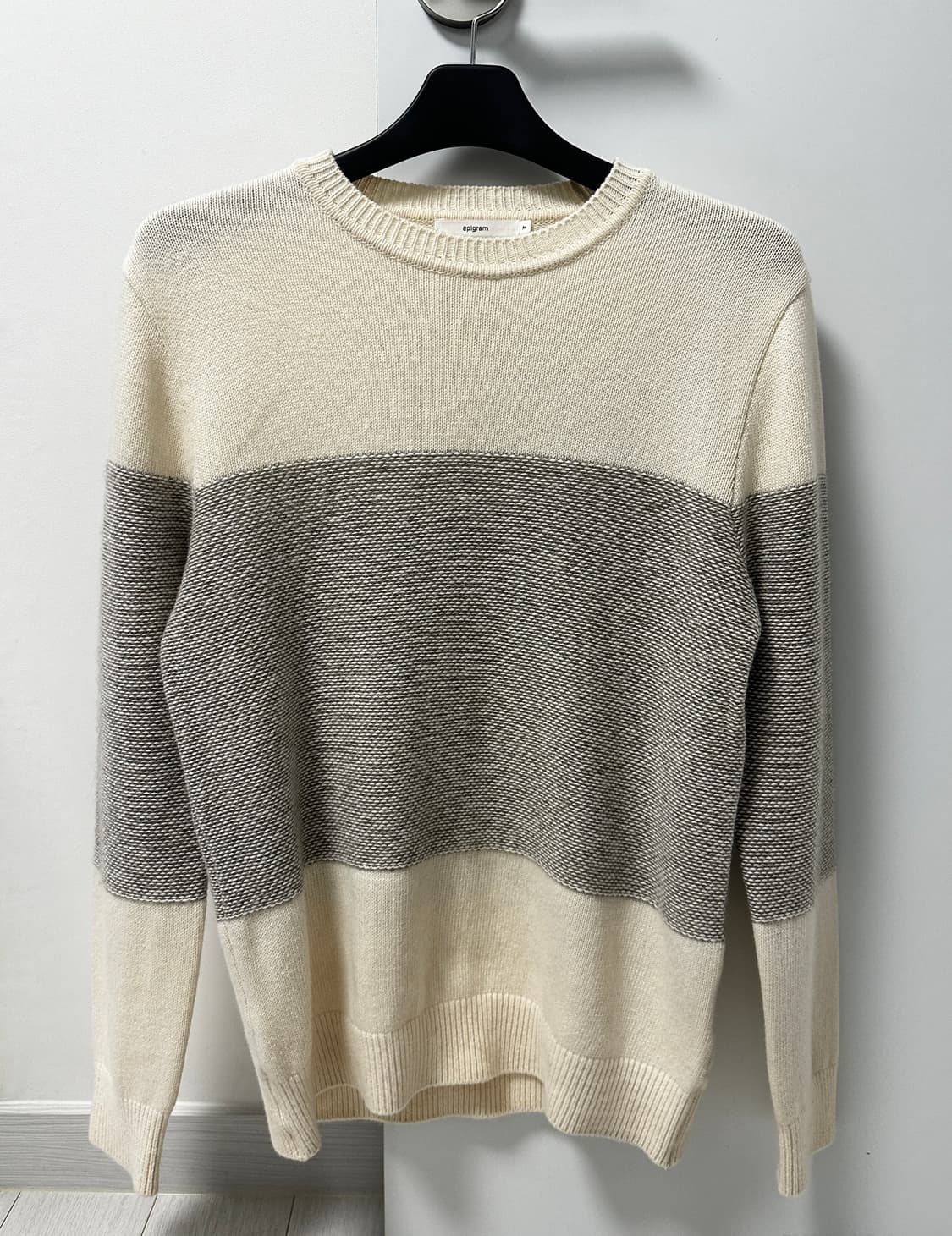 에피그램 남성 울 캐시미어 혼방 니트 / M사이즈 상품이미지1