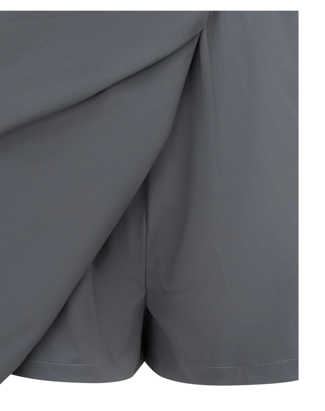 나체 FLOW DRAPING SHORTS CHARCOAL 상품이미지7