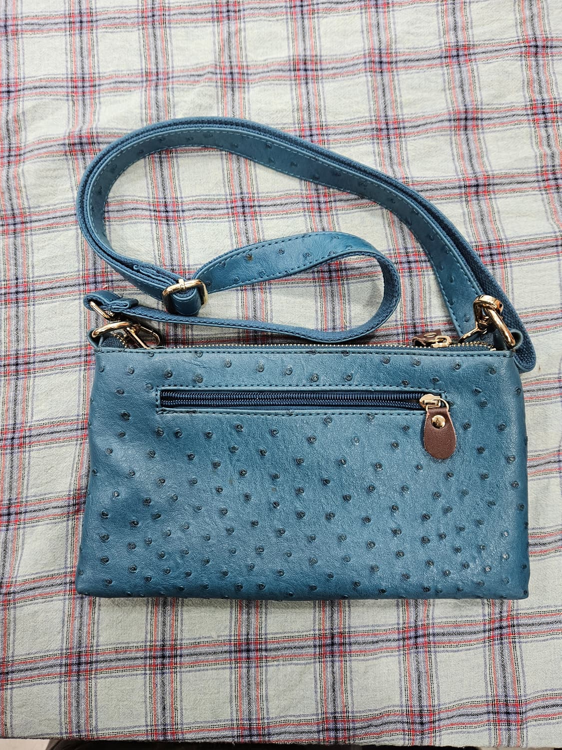 타조가죽 태슬 미니 크로스백 상품이미지10