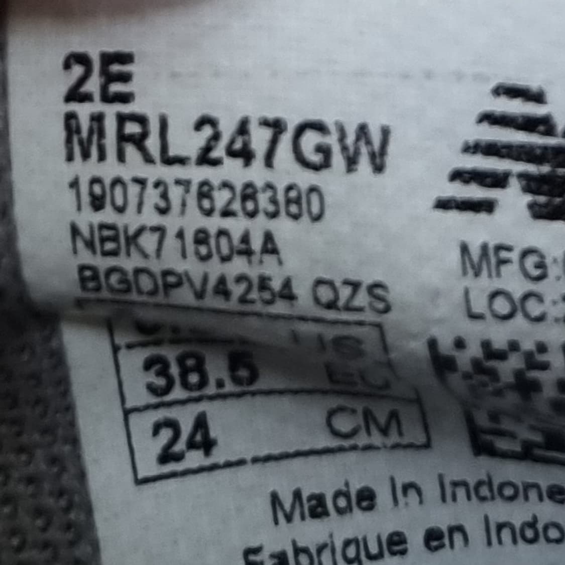 뉴발란스 247 여성운동화240  상품이미지6