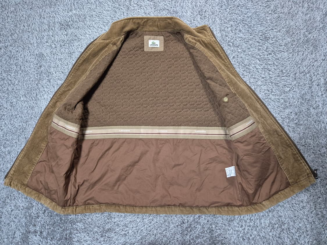 라코스테 남성 코듀로이 조끼 95 상품이미지7