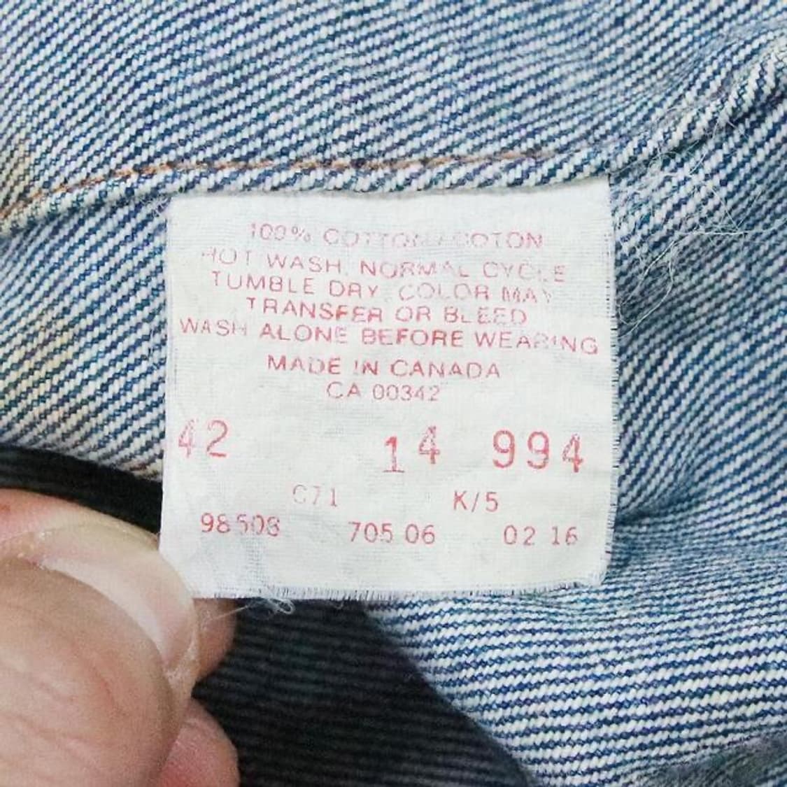 (착용컷) 리바이스 70506-0216 (100) 상품이미지9