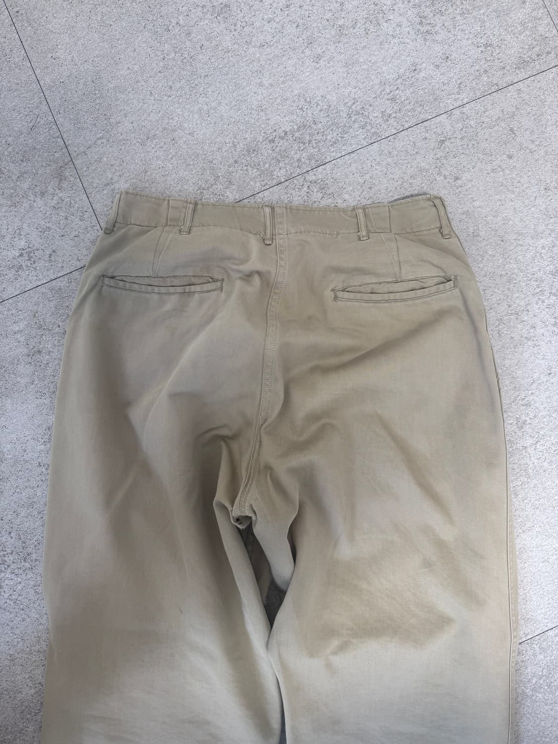 (32*31, 30~32 추천) 40s 미군 오피서 치노 팬츠 상품이미지6