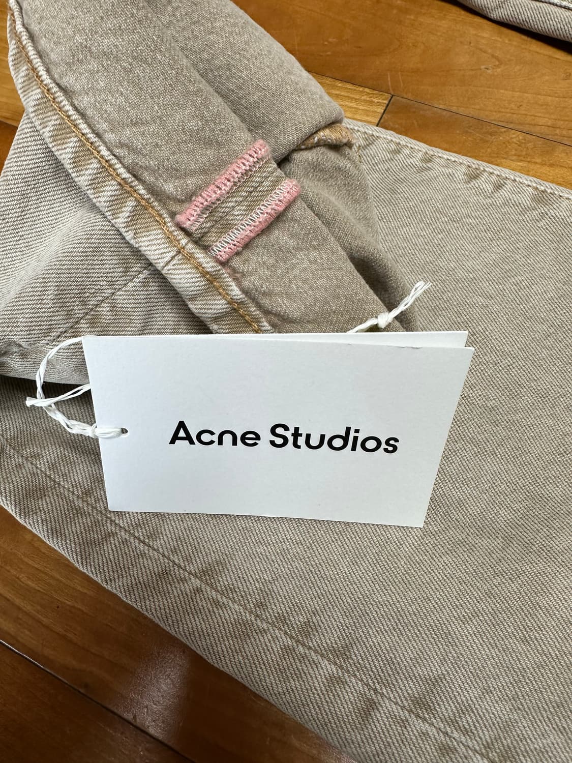 아크네 화이트 데님 29 상품이미지5