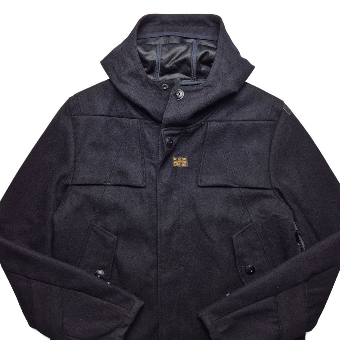 [XL] 지스타로우 울 후드코트 상품이미지3