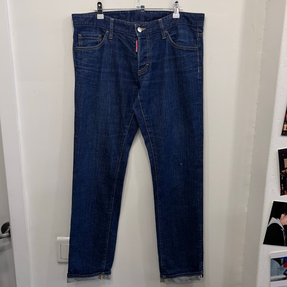 디스퀘어드2 버튼플라이 롤업 데님팬츠 상품이미지2