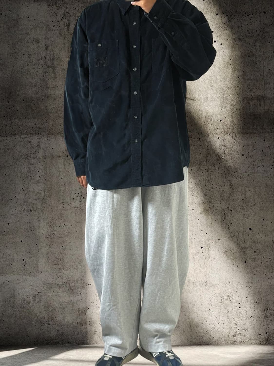 Harley-Davidson 할리 데이비슨 윌리지 스컬 골덴셔츠 상품이미지2