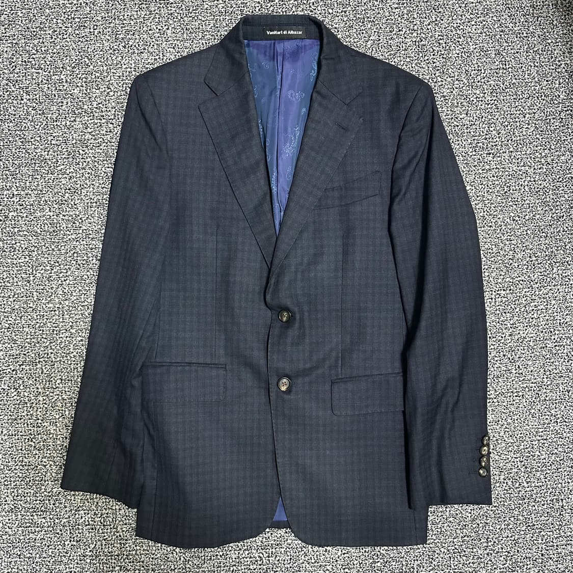 (95) 반하트 디 알바자 체크 블레이저 정장 자켓 상품이미지1