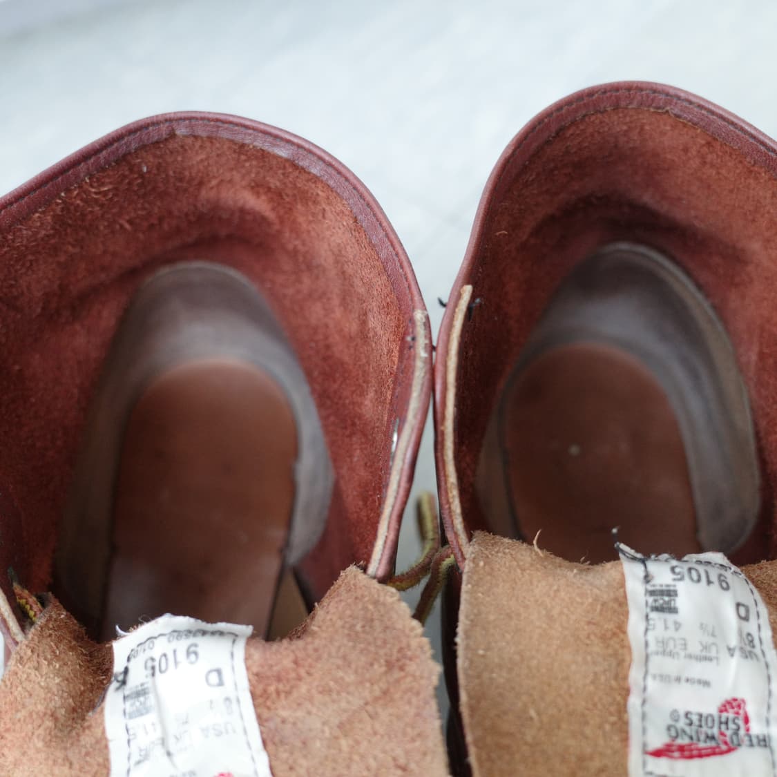 08년도 레드윙 Red Wing 9105 브라운 부츠 265mm 워커 상품이미지10