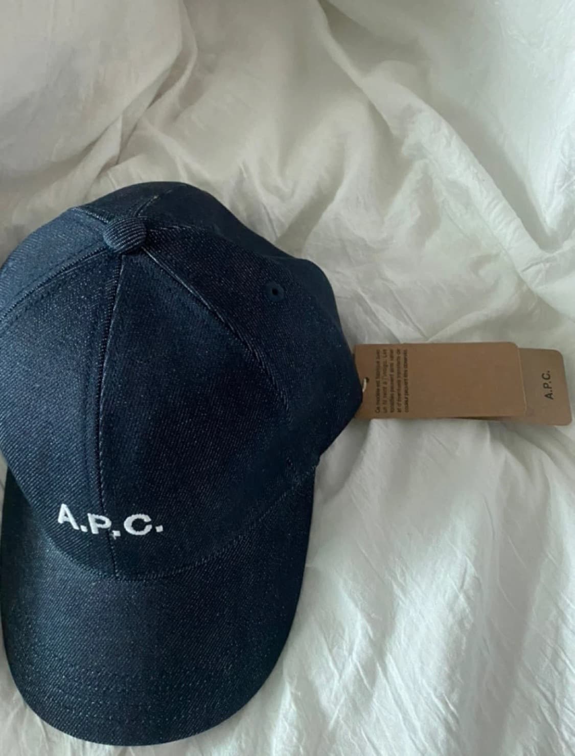아페쎄 찰리 베이스볼 캡 인디고 , 데님 볼캡 58사이즈 상품이미지3