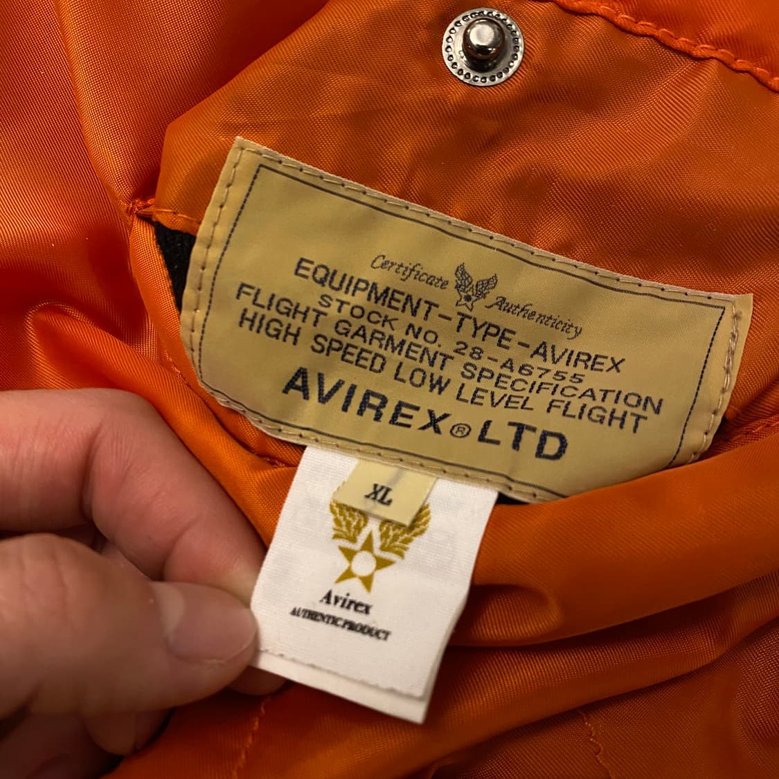 AVIREX Flight Jacket 상품이미지8