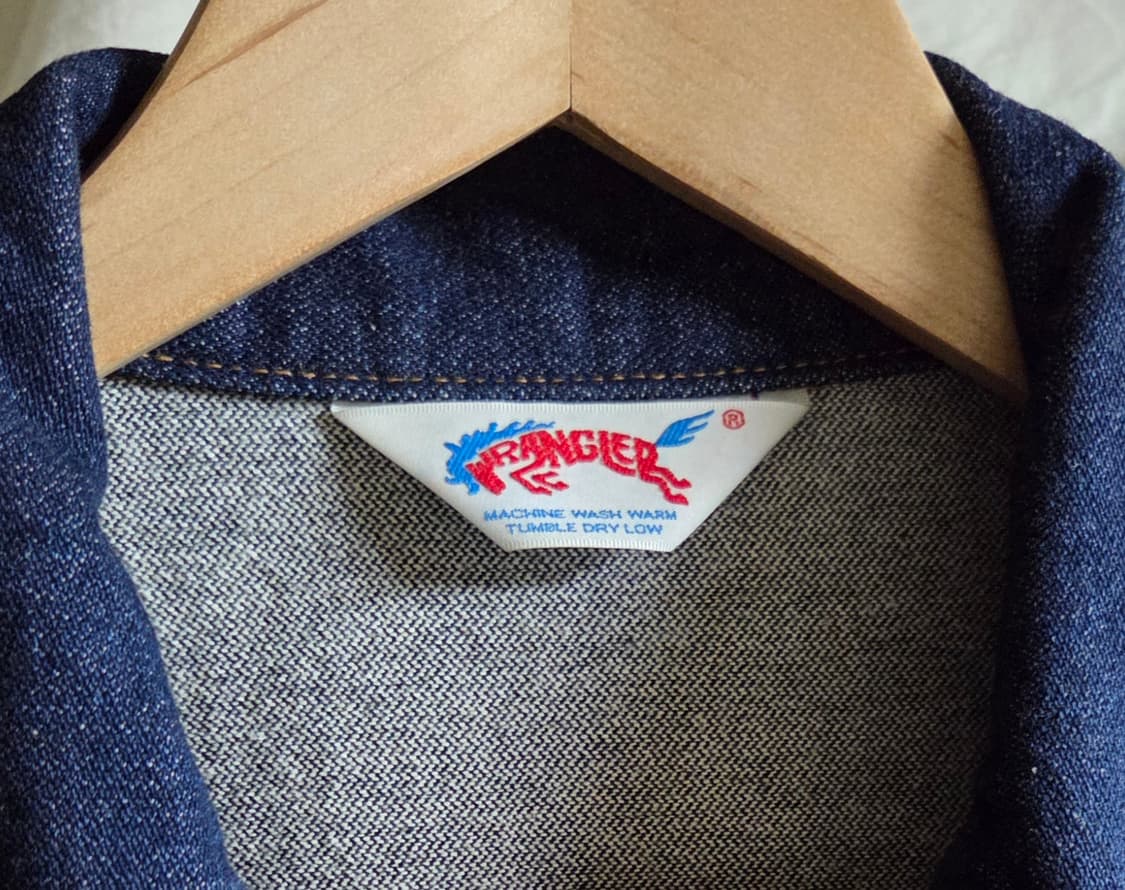랭글러 124MJ 데님 자켓 인디고 L 상품이미지3