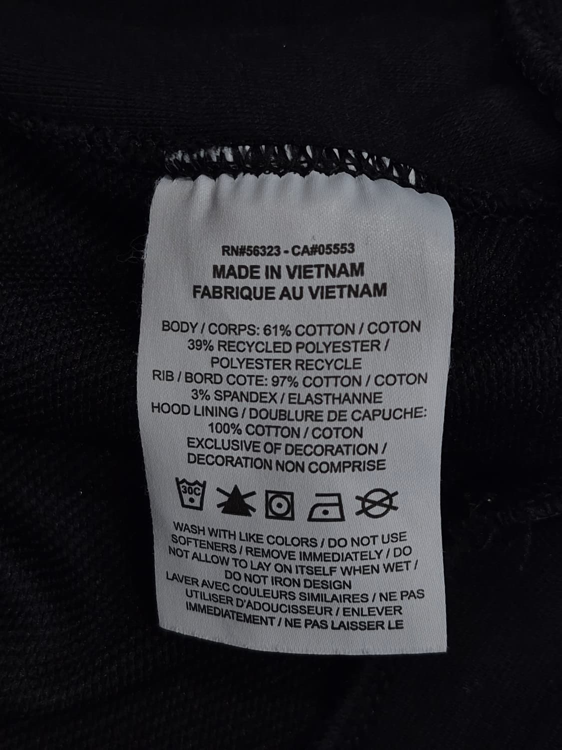 나이키 드라이핏 스탠다드 이슈 풀오버 후드티 남성 100사이즈 블랙 상품이미지6