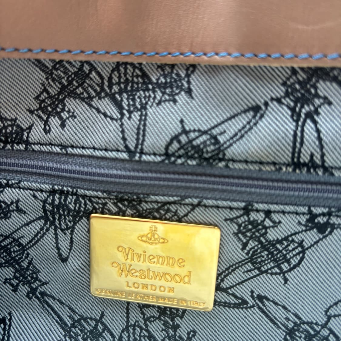 Vivienne westwood 비비안 웨스트우드 가죽 크로스백 상품이미지4