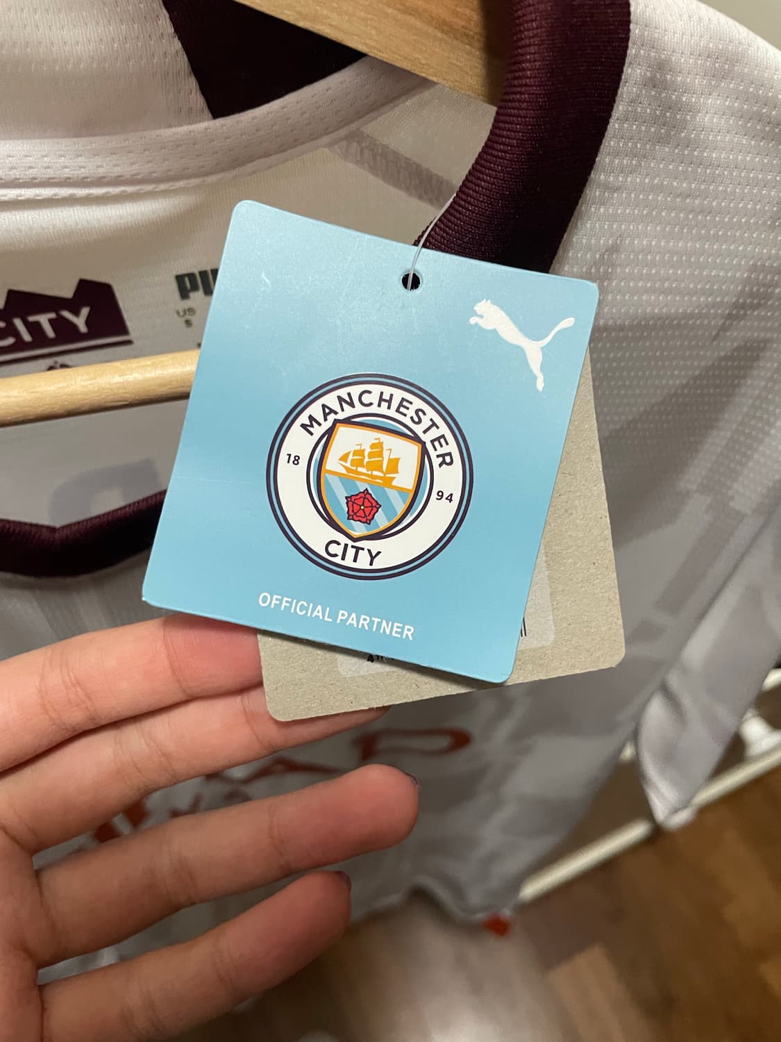 푸마 맨시티 23/24 어웨이 유니폼  상품이미지2