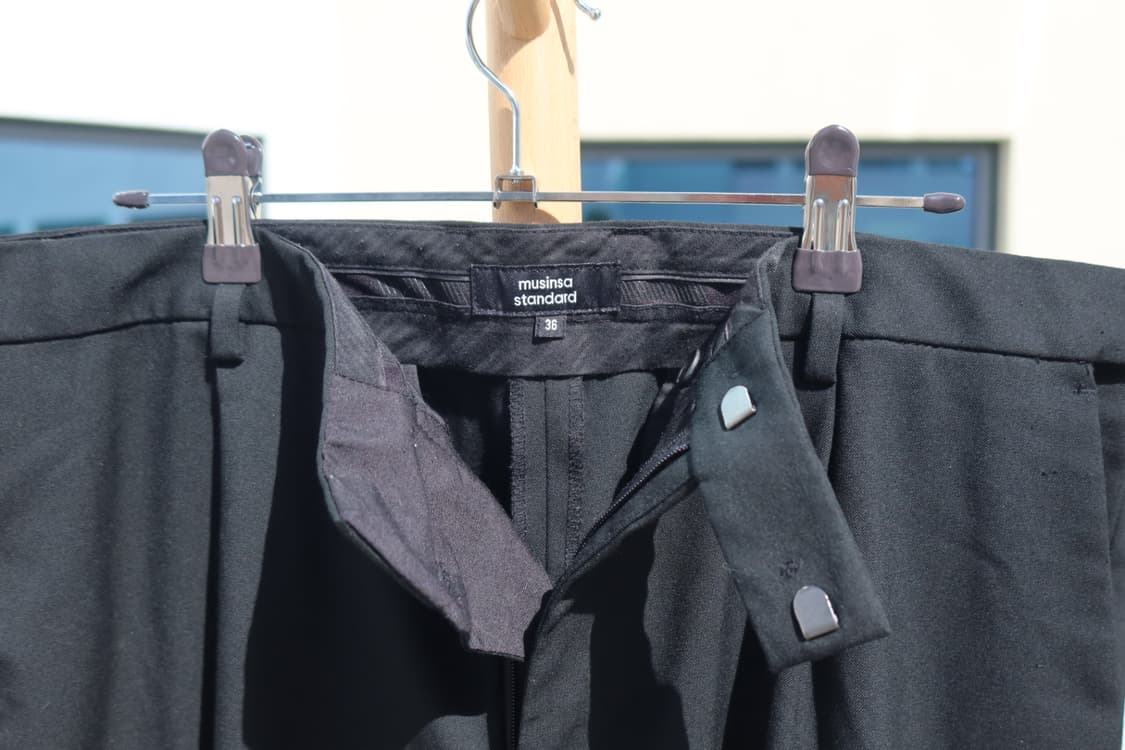 무신사 와이드 슬랙스 상품이미지5