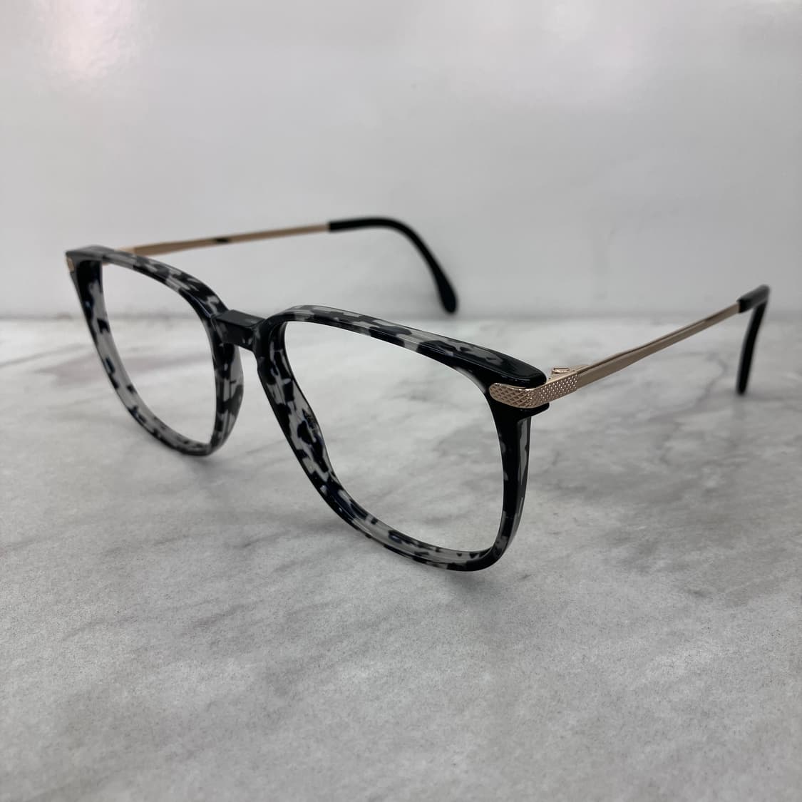 C11 로덴스톡 Rodenstock 달마시안 블랙 스퀘어 뿔테 안경 상품이미지7