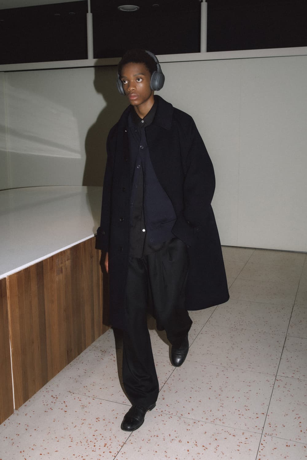 [L]셔터 발마칸 코트 다크네이비 상품이미지6