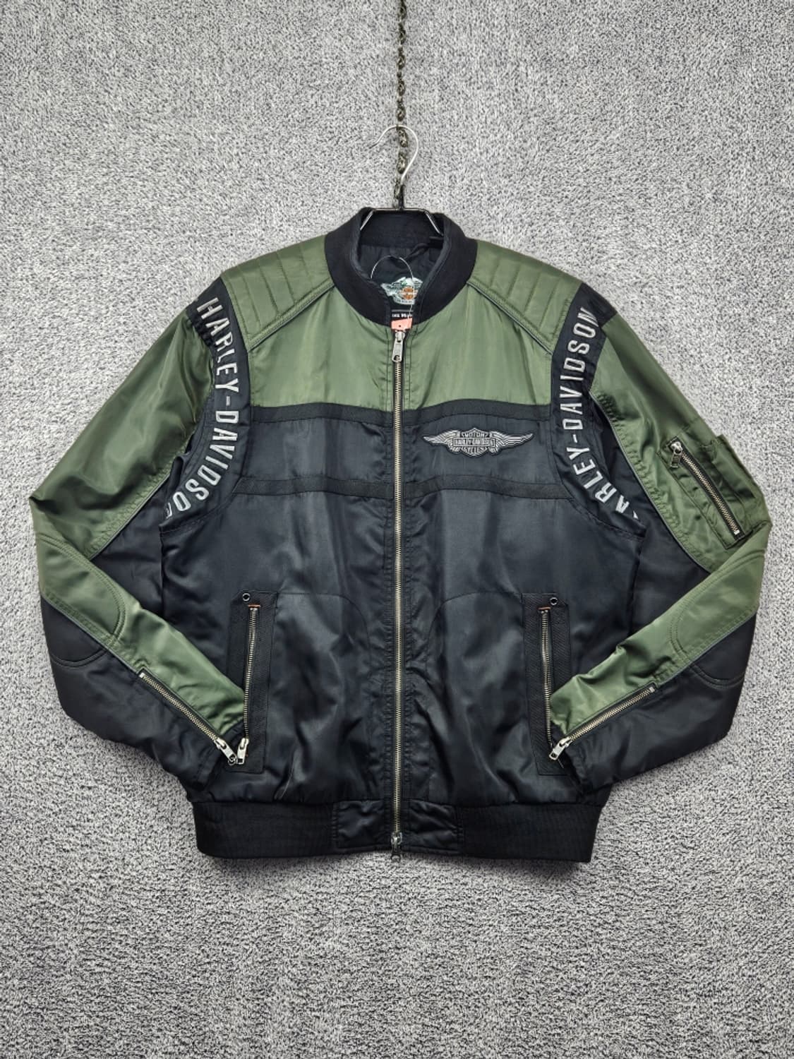 할리데이비슨 모터사이클 봄버 레이싱 자켓 ( L ) / 11670 상품이미지2