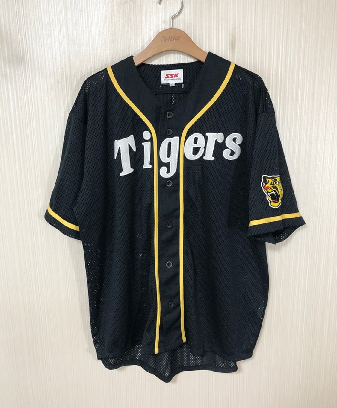 NPB SSK 한신타이거즈 블랙유니폼/져지 O(XL) 상품이미지1