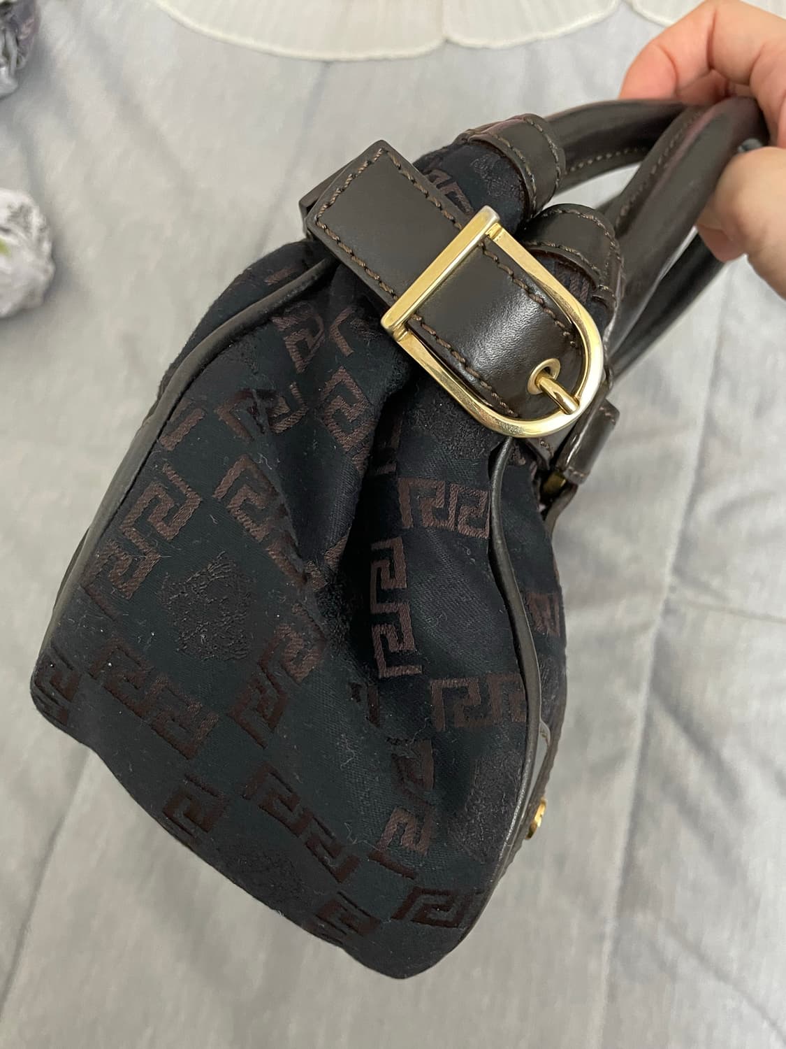 베르사체 Versace 메두사 패턴 토트백 y2k 상품이미지8