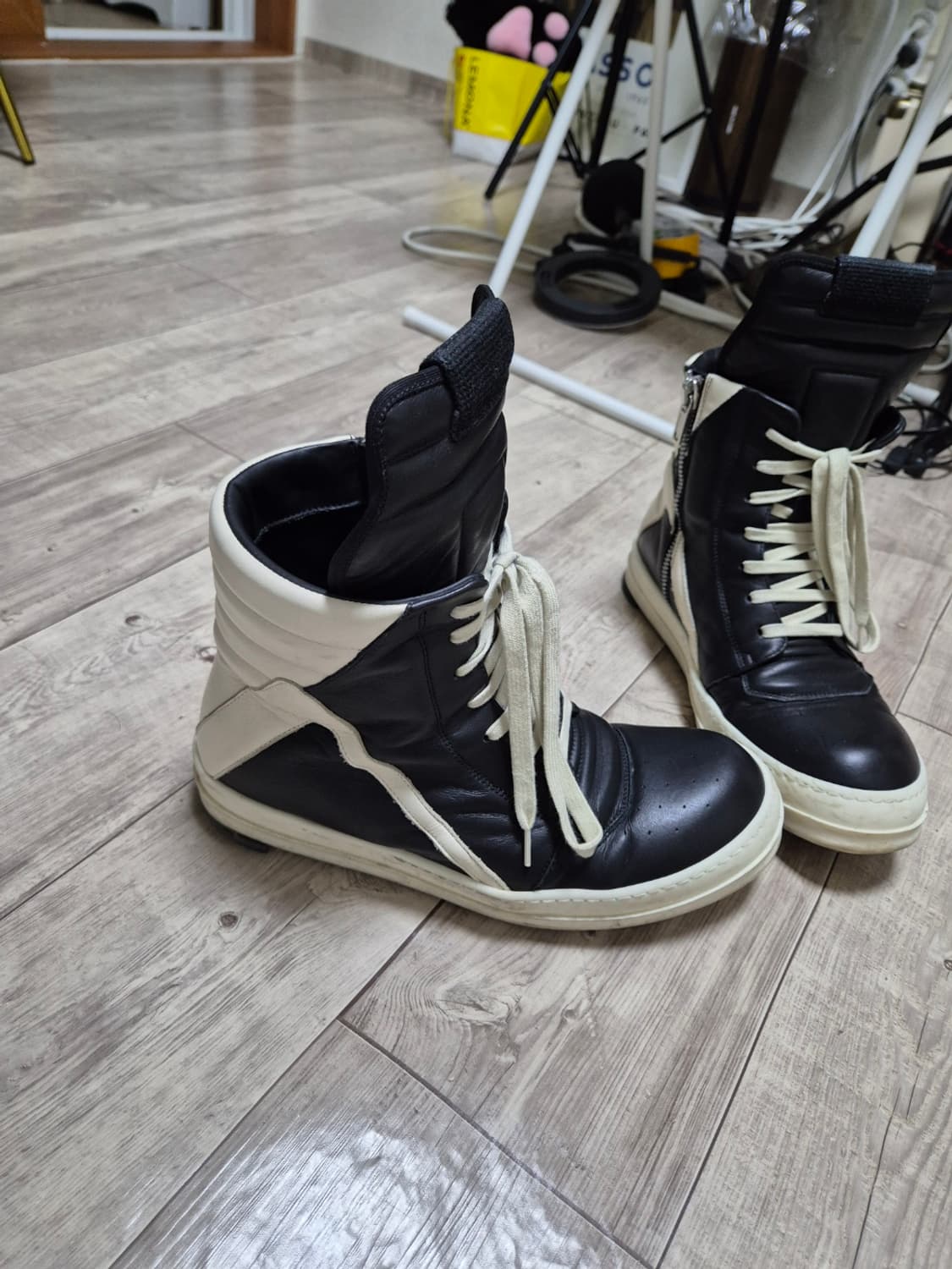 릭오웬스 지오바스켓 25fw 하이 팝니다 상품이미지2