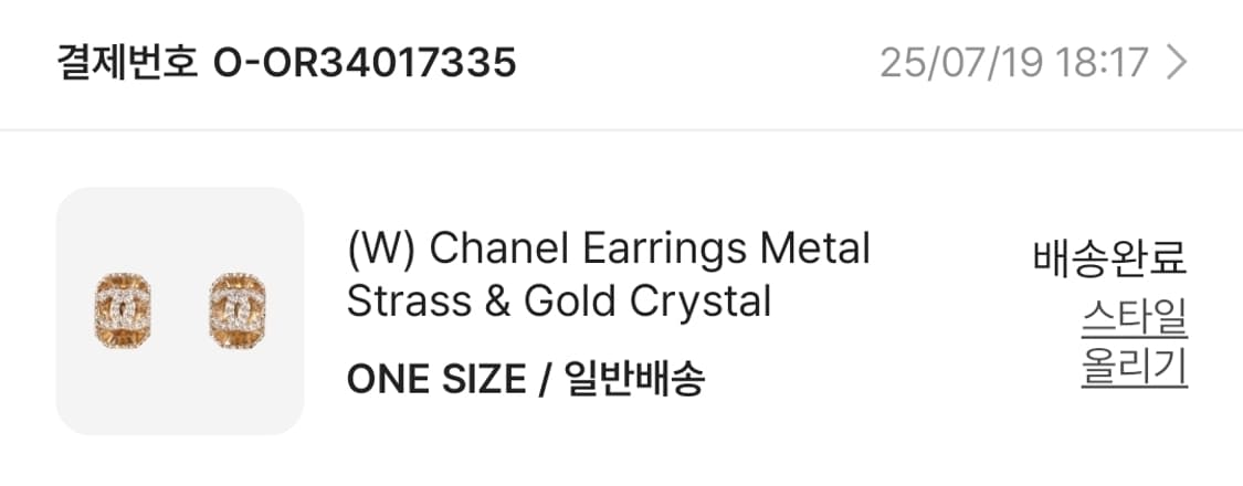 샤넬 귀걸이 상품이미지3