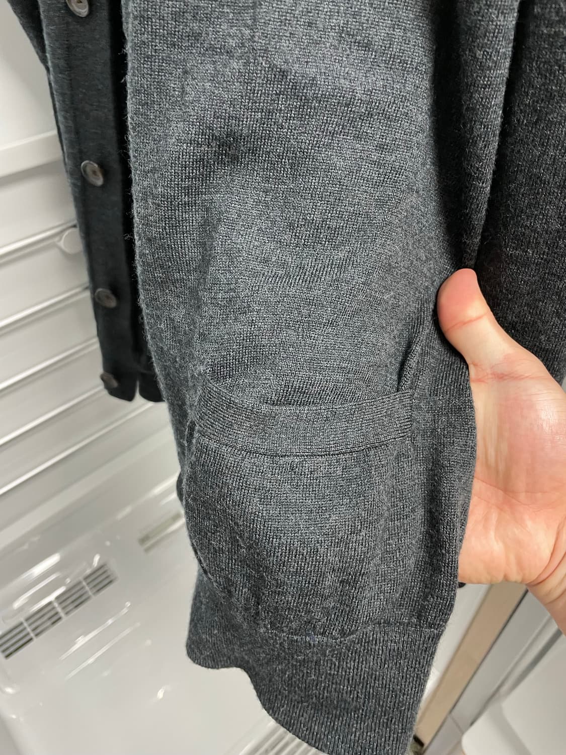 폴로 랄프로렌 메리노 울 가디건 L(QR정품) 상품이미지6