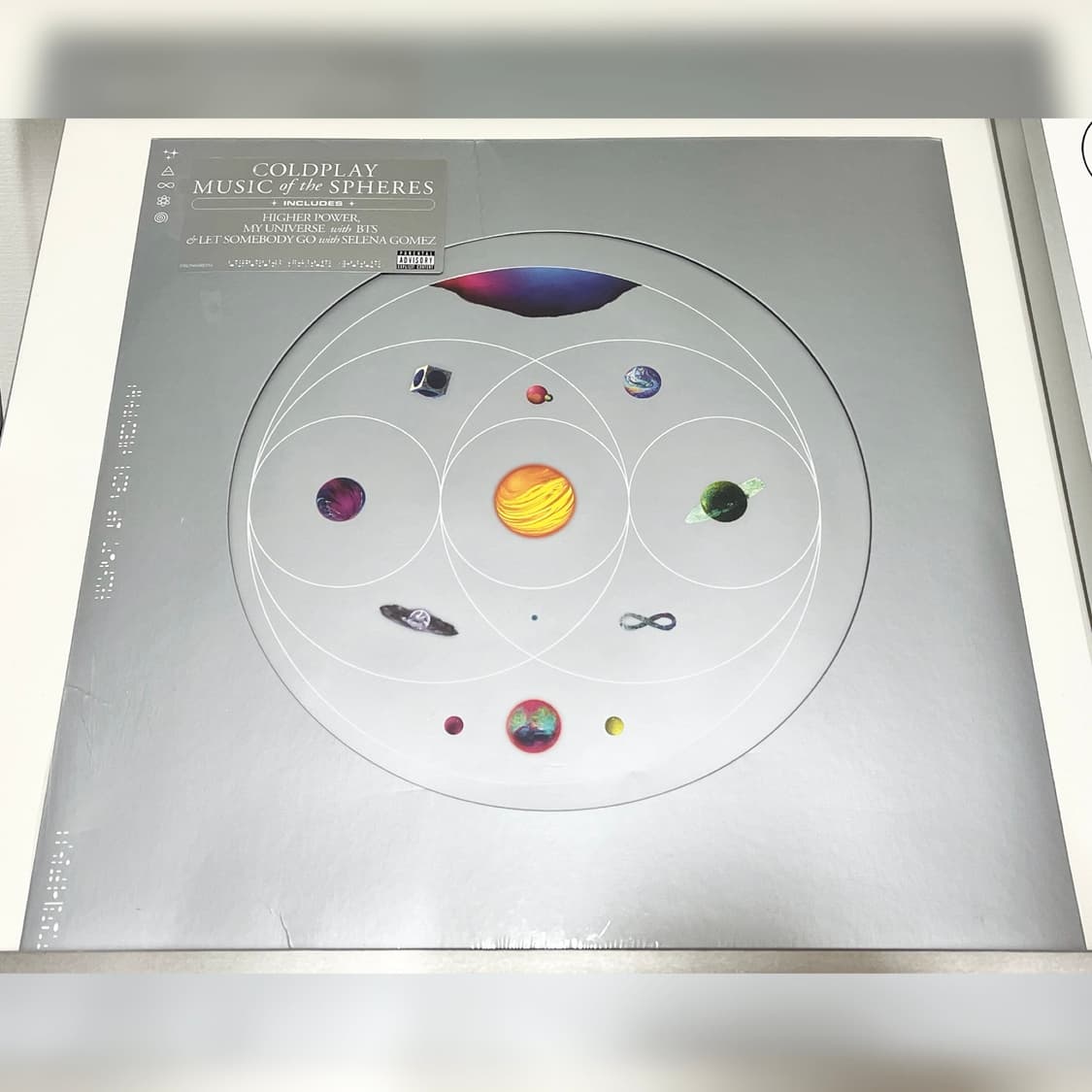 콜드플레이(Coldplay) 정규 9집 한정판 LP 바이닐 상품이미지1