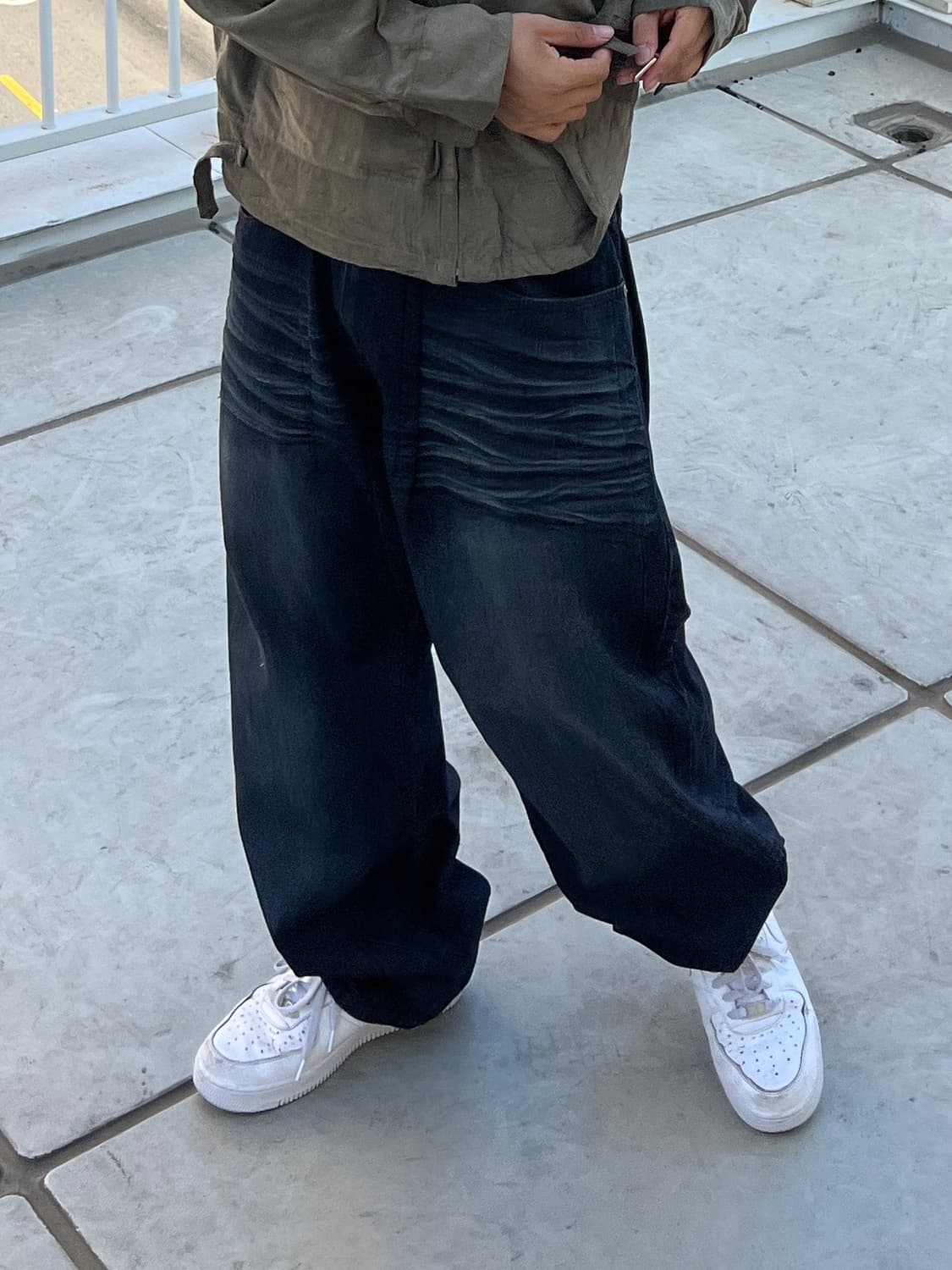 빈티지 워싱 힙합팬츠 상품이미지2