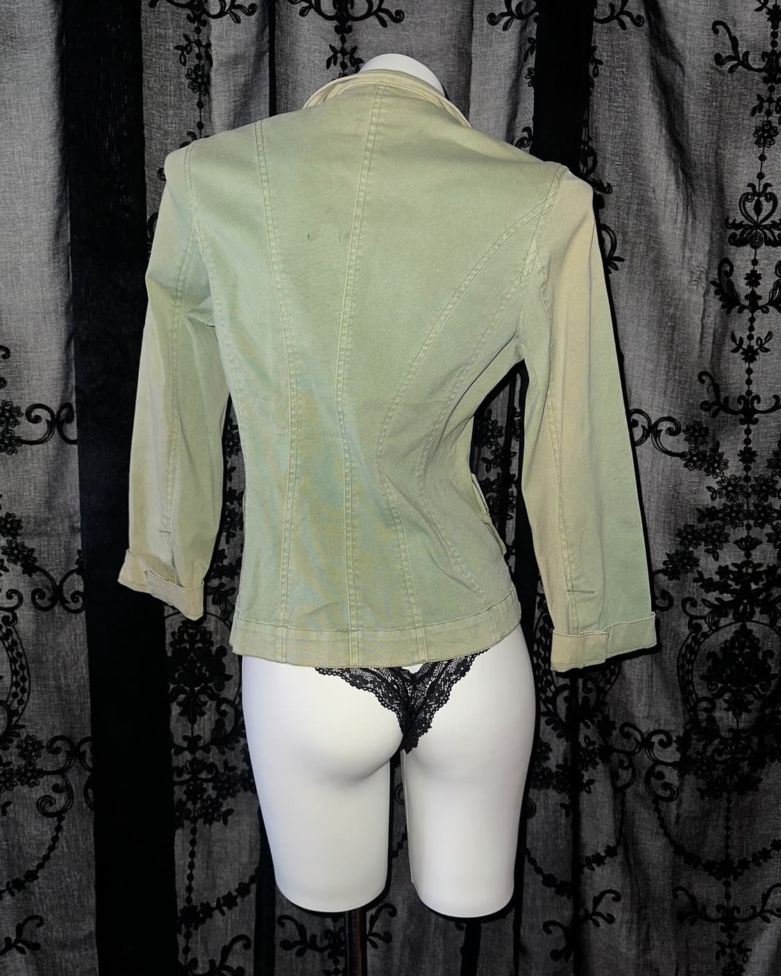 light green washing jacket 상품이미지3