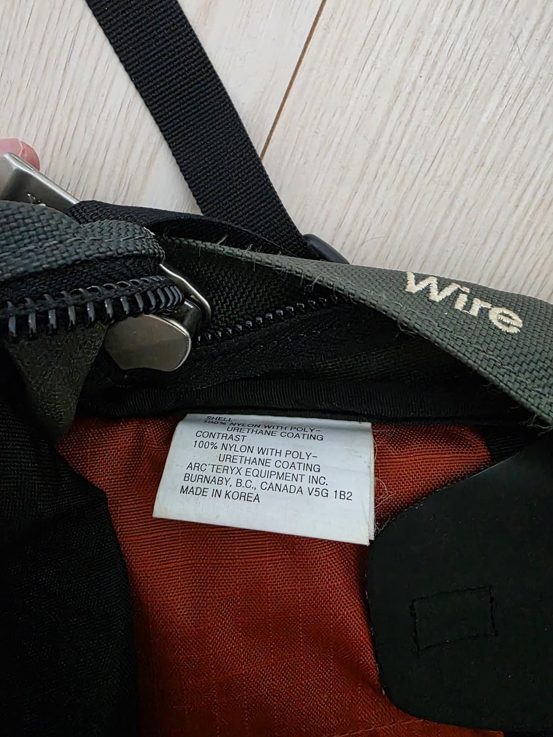 아크테릭스 와이어 백팩 상품이미지3