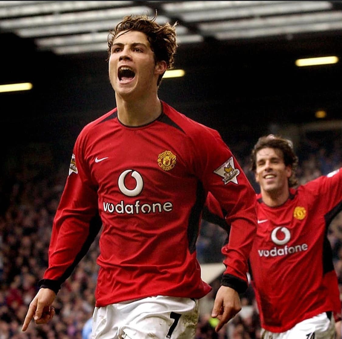 레트로)02-04시즌 맨유 호날두 맨유데뷔 긴팔유니폼 L 레플리카 상품이미지9