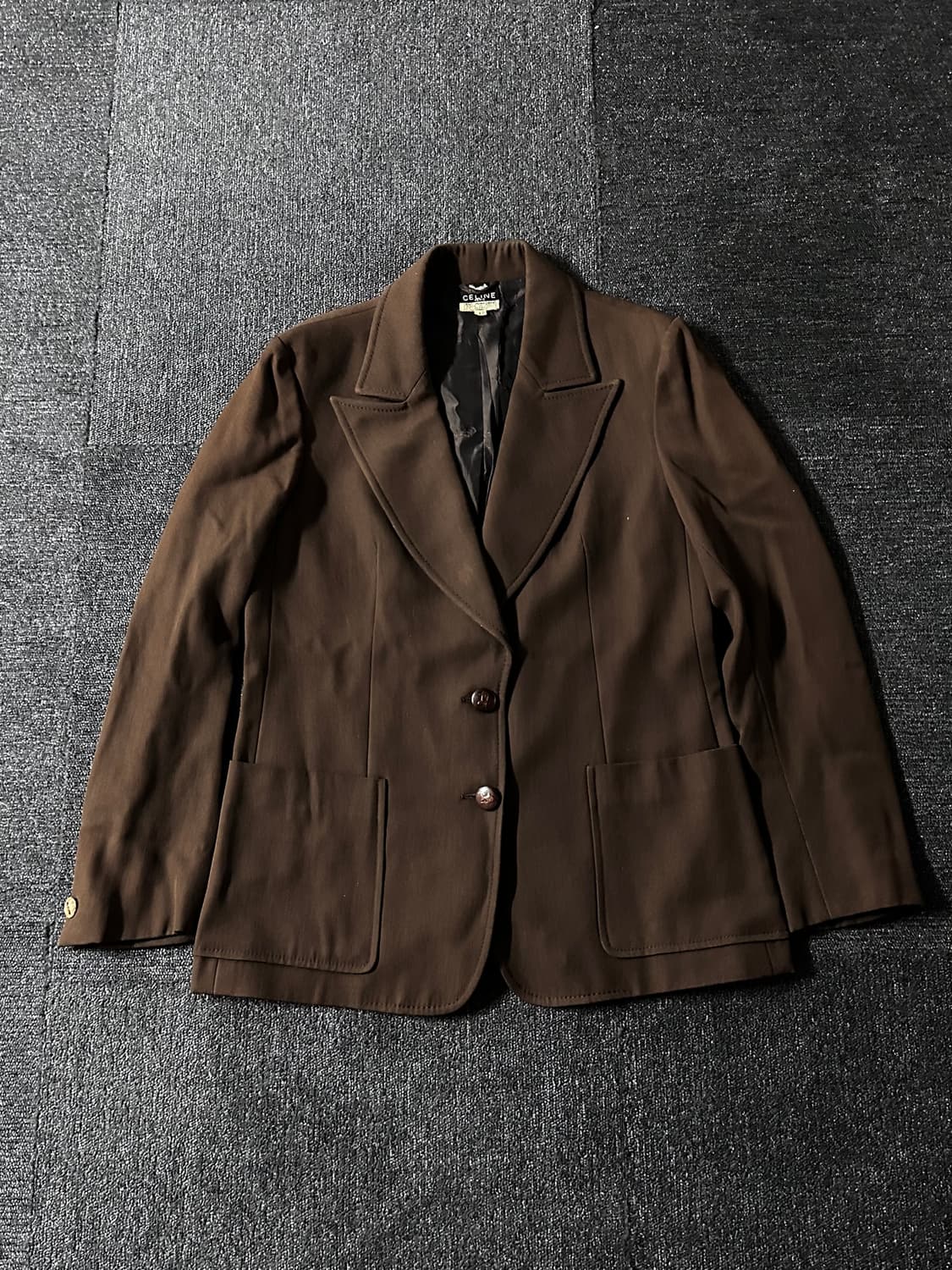 70s CELINE 셀린느 울 블레이저 상품이미지3
