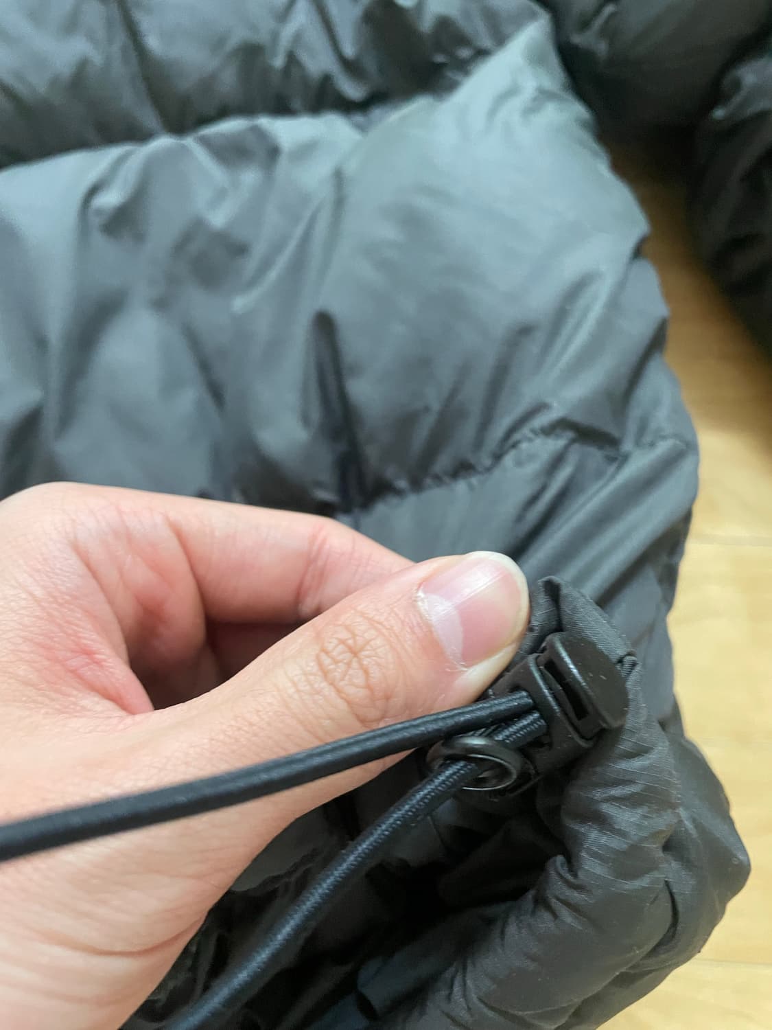 [L] 노스페이스 센터로고 눕시 다크 그레이 상품이미지5