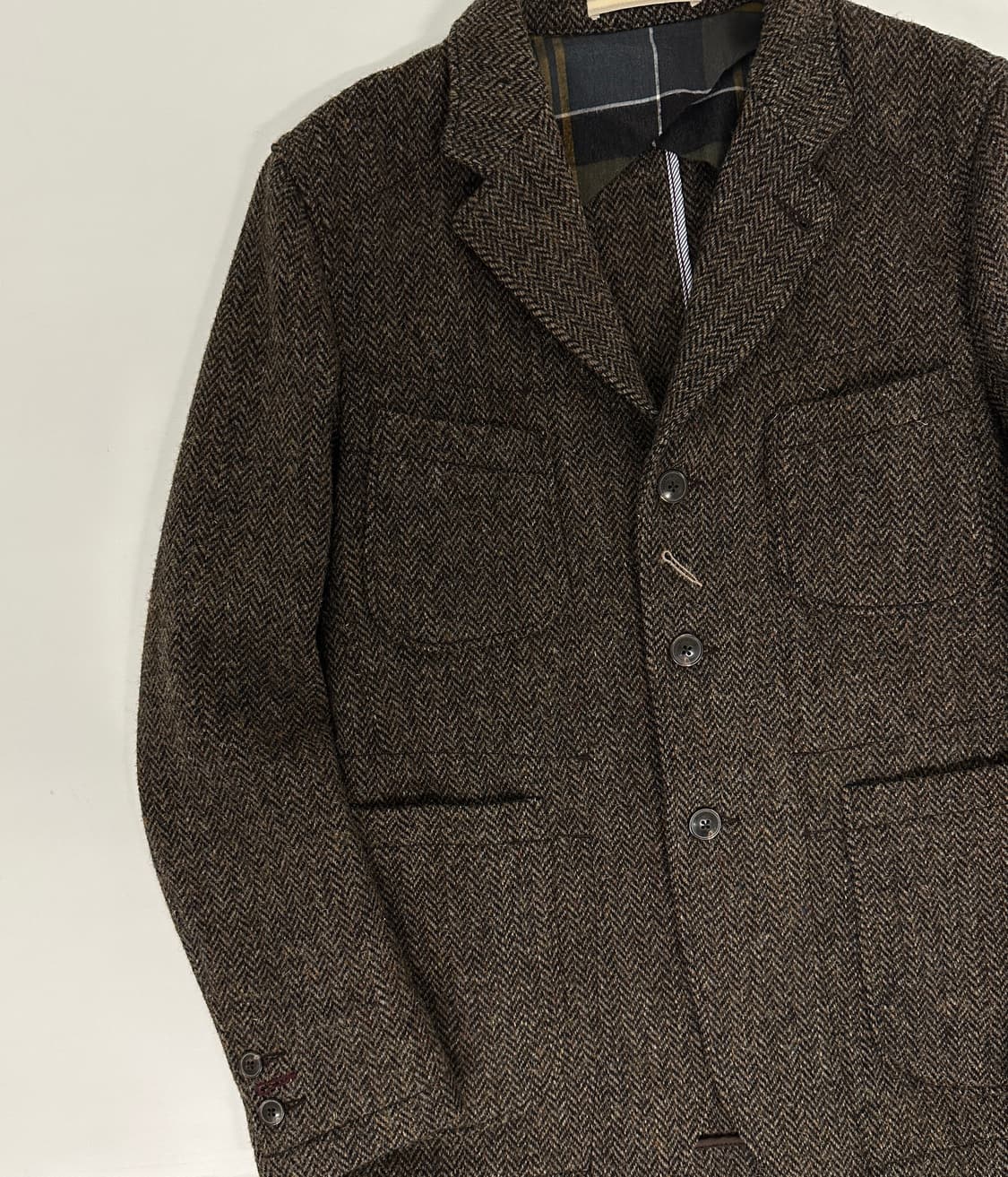 Harris Tweed wool blazer  울자켓  상품이미지4