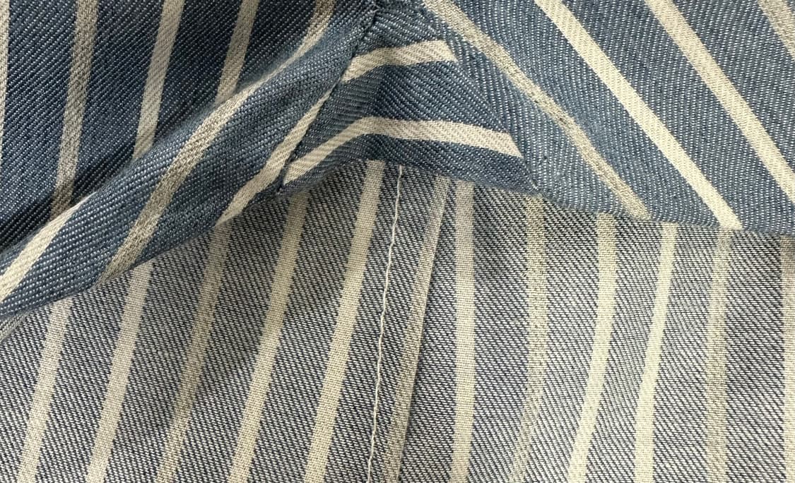 키톤 나폴리 그레이 화이트 스트라이프 셔츠 상품이미지10