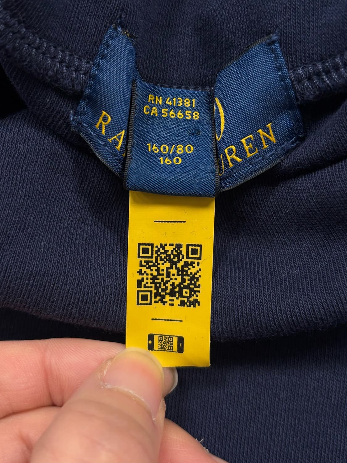 폴로 네이비 터틀넥 상품이미지6