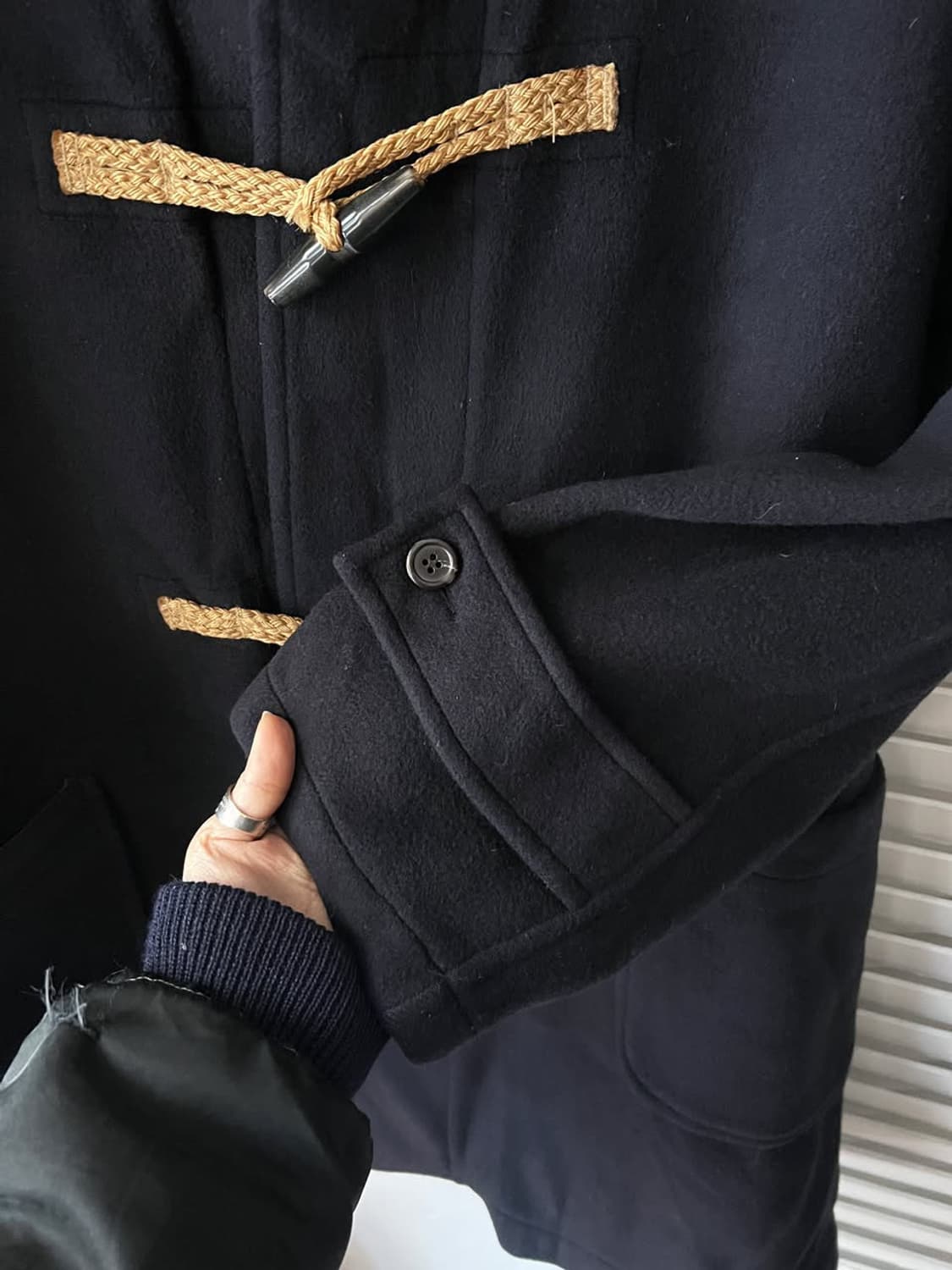 [XL]폴로 랄프로렌 진스 울 더플 코트 상품이미지5