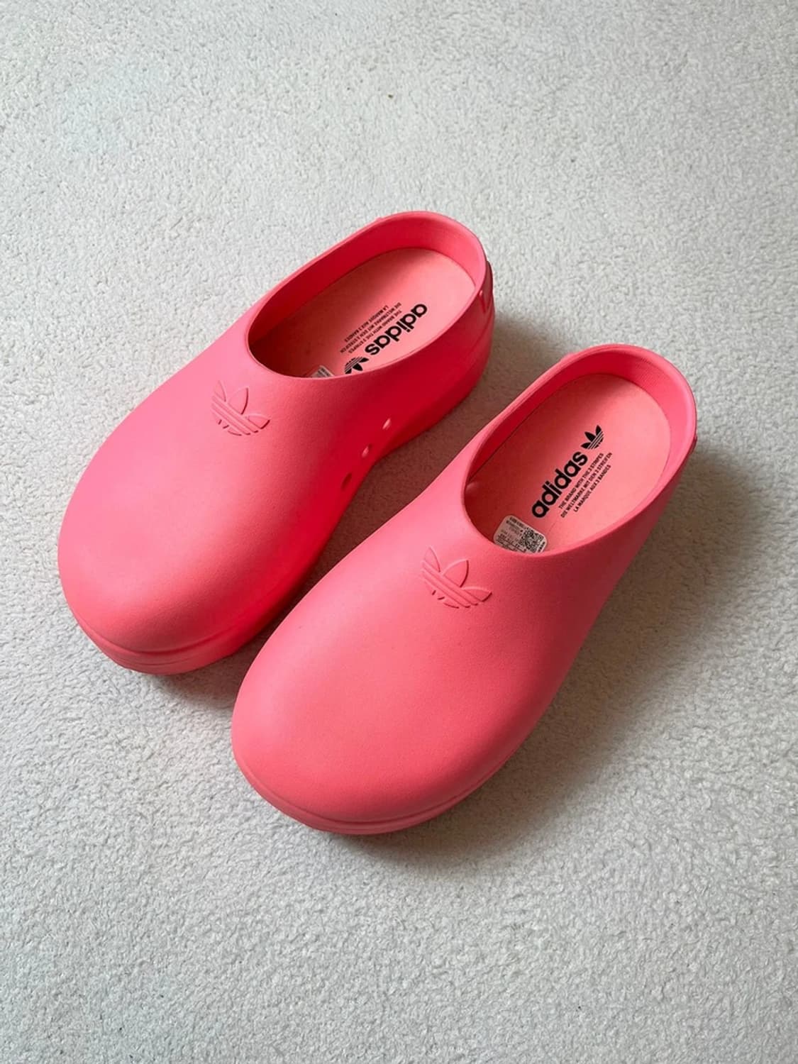 아디다스 아디폼 스탠 스미스 뮬 클리어 핑크 A1829 상품이미지2