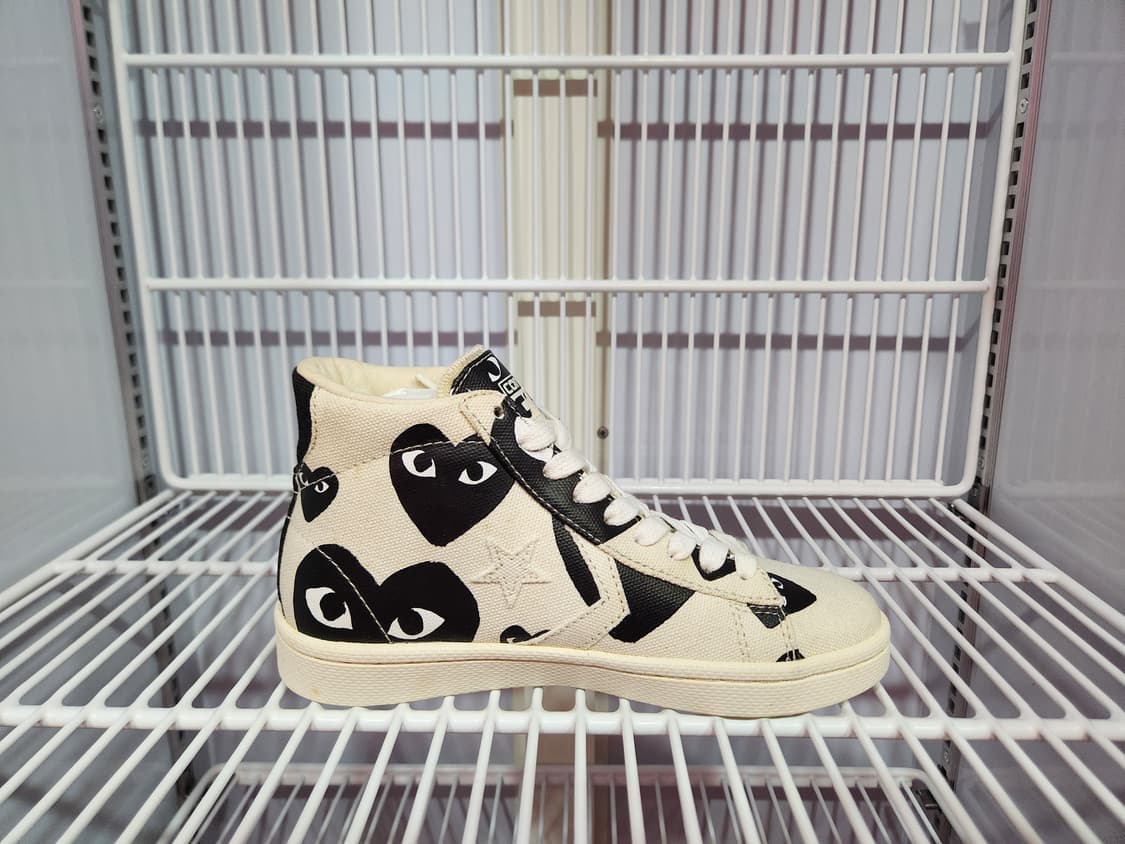 컨버스 X 꼼데가르송 CDG 컨버스 프로레더   220mm 상품이미지2