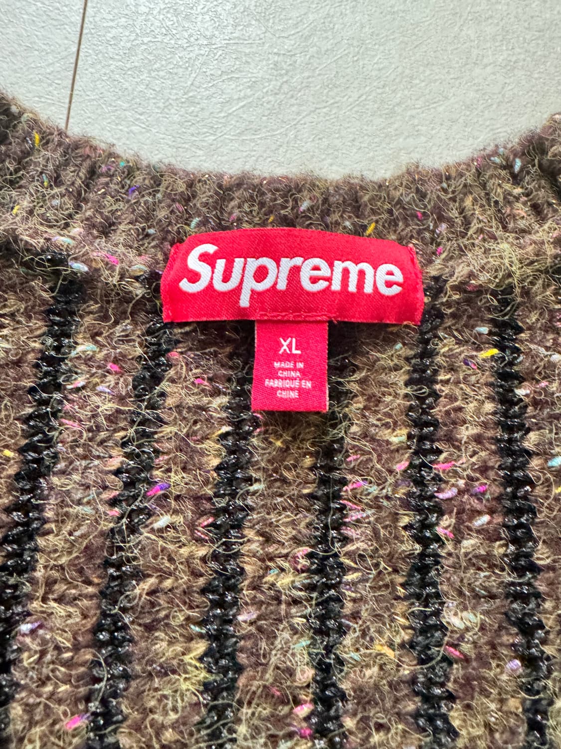 슈프림 콘페티 가디건 (xl) 상품이미지2