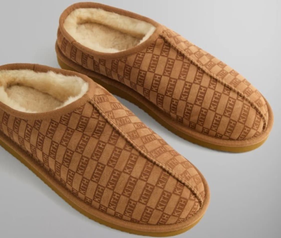 키스 kith kithmas 모노그램 쉬어링 슬리퍼 42사이즈 새제품 상품이미지1