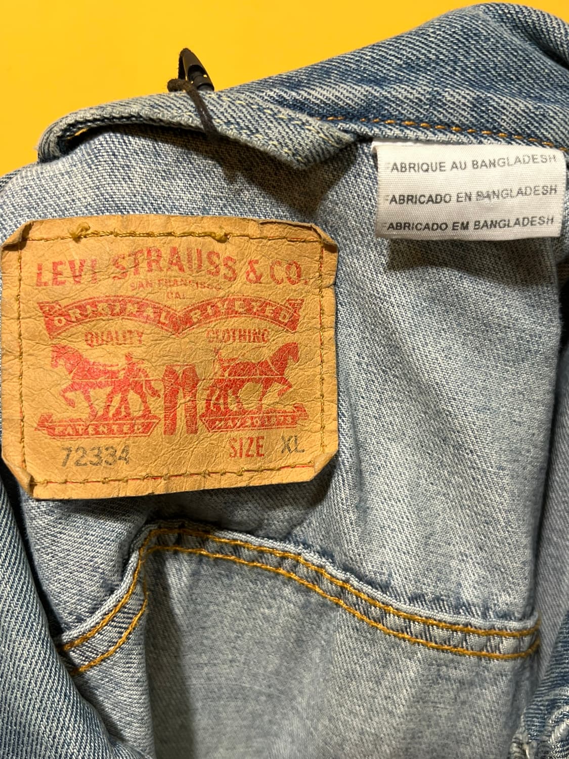 10s [XL] 리바이스 타입3 PABLO 커스텀 데님 트러커 상품이미지7