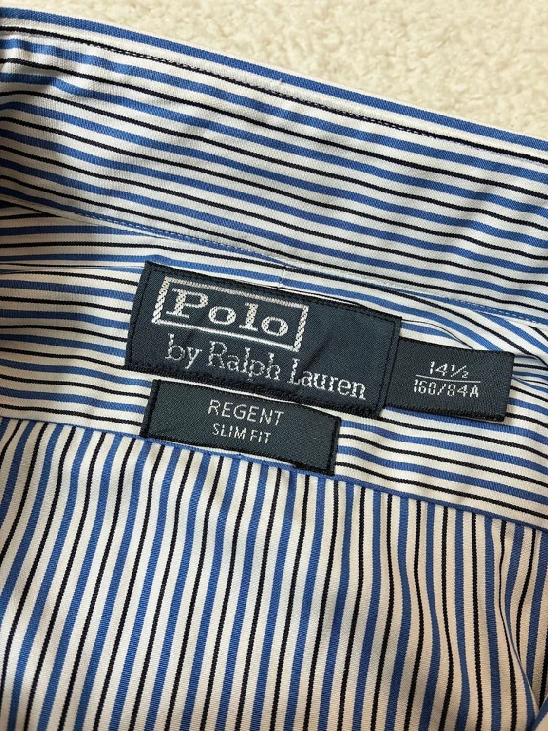 폴로 랄프로렌 시그니처 스트라이프 포니 로고 셔츠 PN6956 상품이미지7